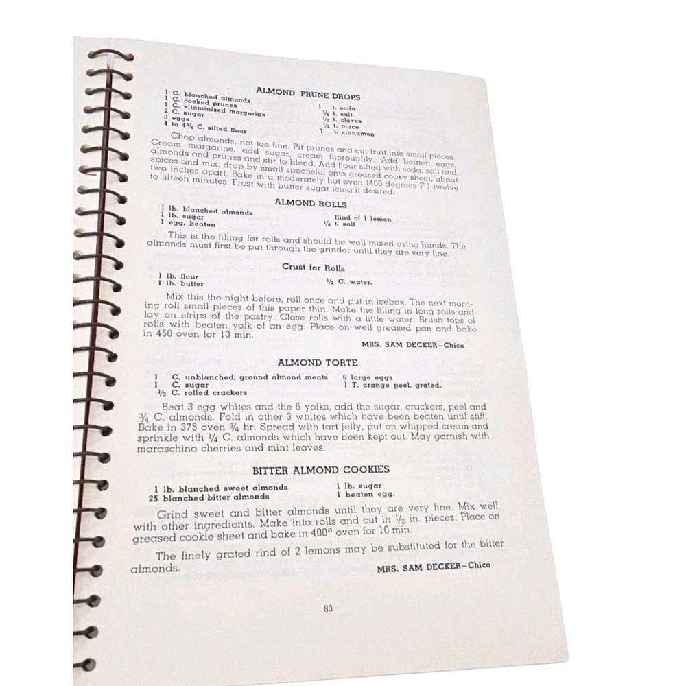 Four'N‎ Twenty Blackbirds California Game Cookery Ringbound Community Cookbook